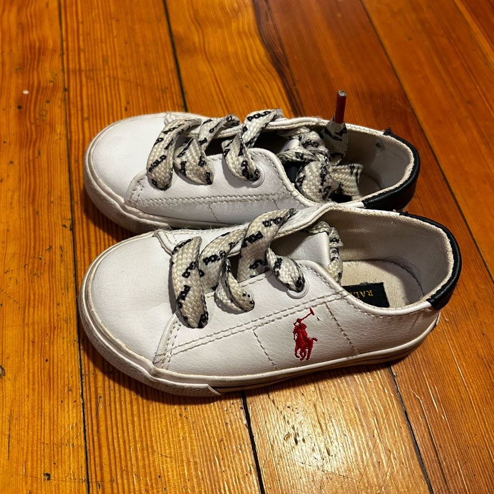Polo Ralph Lauren Leather Toddler Walker Sneakers Size 5